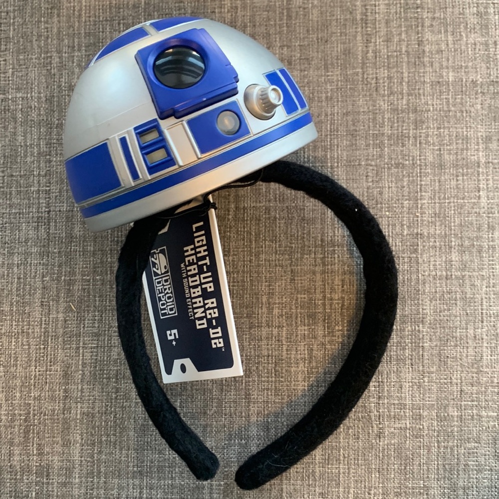 Disney Star Wars R2-D2 light up and sounds headband